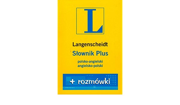 Książka - Słownik PLUS polsko-angielski-polski + rozmówki