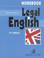 Książka - LEGAL ENGLISH WORKBOOK