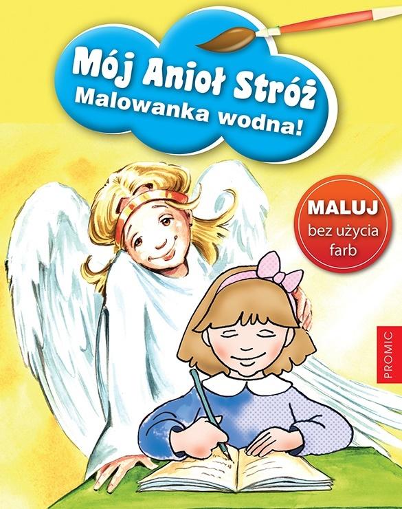 Książka - Mój Anioł Stróż - malowanka wodna