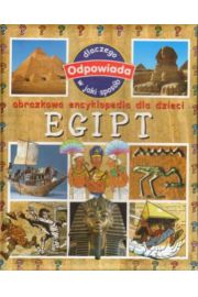 Książka - Egipt. Obrazkowa encyklopedia dla dzieci 