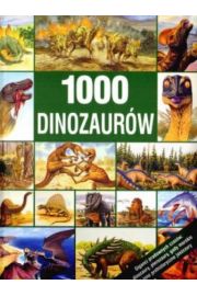 Książka - 1000 dinozaurów