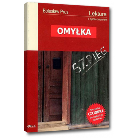 Książka - Omyłka lektura z opracowaniem