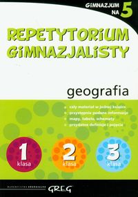 Książka - Repetytorium gimnazjalisty. Geografia. 2019