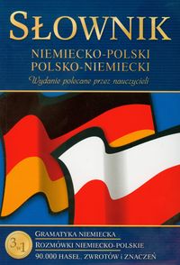 Książka - Słownik niem-pol-niem 3w1 90000 haseł+gr+zw GREG