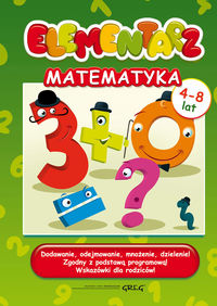 Książka - Matematyka elementarz 4-8 lat