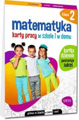 Książka - Matematyka. Karty pracy w szkole i w domu. Klasa 2