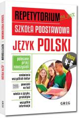 Książka - Repetytorium. Szkoła podstawowa. Język polski. Klasa 4-6