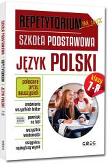 Książka - Repetytorium. Szkoła podstawowa. Język polski. Klasy 7-8