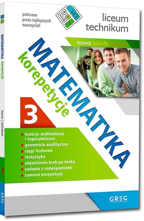 Książka - Matematyka - korepetycje, liceum cz.3