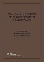 Książka - Analiza ekonomiczna w zastosowaniach prawniczych