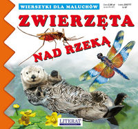 Książka - Zwierzęta nad rzeką Joanna Paruszewska, Katarzyna Stocka Wierszyki dla maluchów