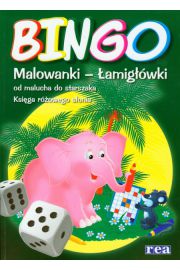 Książka - Bingo Malowanki Łamigłówki od malucha do starszaka