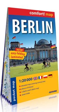 Książka - Berlin kieszonkowy plan miasta 1:20 000