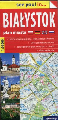 Białystok. Plan miasta 1:20 000