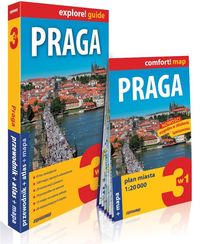 Książka - Explore!guide Praga 3 w 1 przewodnik atlas mapa
