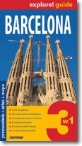 Książka - Explore!guide Barcelona 3w1 Przewodnik w.III
