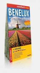 Książka - Benelux - Belgia, Holandia, Luksemburg 1:500 000