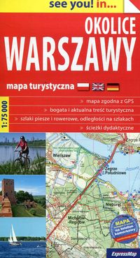 Książka - See you! in... Okolice Warszawy mapa