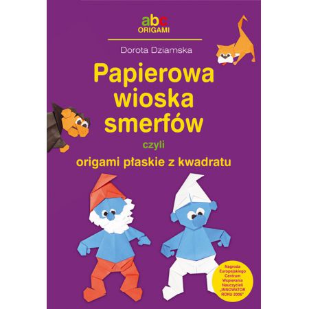 Książka - Papierowa wioska smerfów czyli origami...