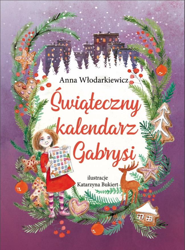 Książka - Świąteczny kalendarz Gabrysi