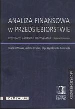 Książka - Analiza finansowa w przedsiębiorstwie