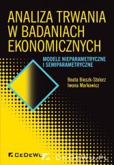 Książka - Analiza trwania w badaniach ekonomicznych