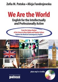 Książka - We are the world english for the intellectually and professionally active + CD