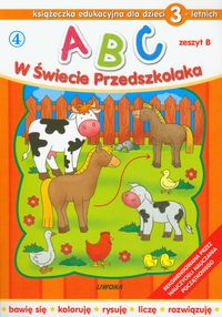 Książka - ABC w świecie przedszkolaka B/3 (4) LIWONA