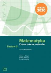 Książka - Matura 2020. Matematyka. Próbne arkusze maturalne. Zestaw 5. Poziom podstawowy