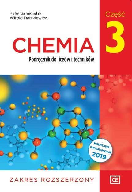 Książka - Chemia LO 3 podręcznik ZR NPP w.2019 OE