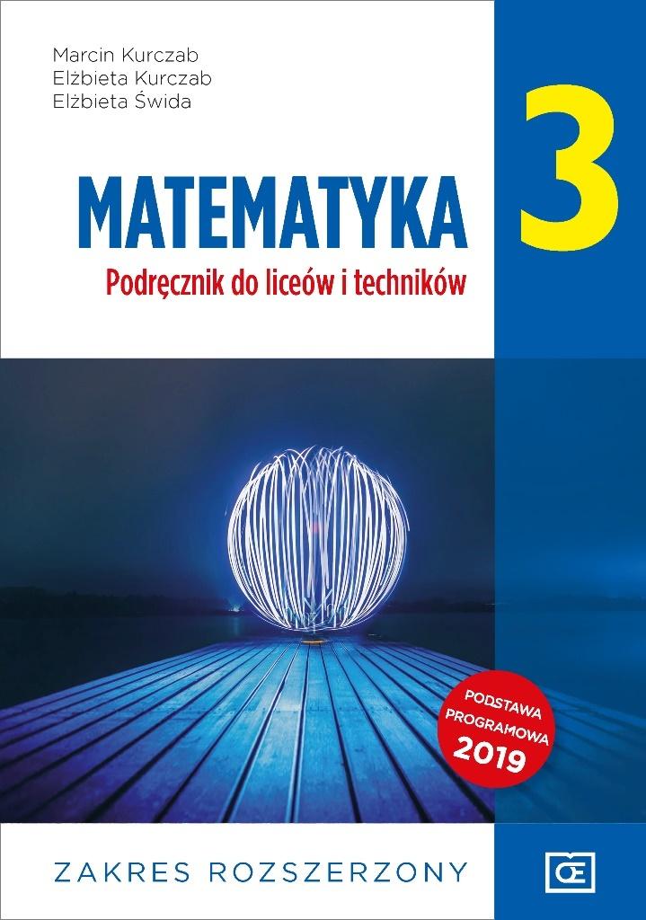 Książka - Matematyka LO 3 podr ZR NPP w.2021 OE PAZDRO