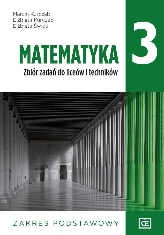 Książka - Matematyka LO 3 Zbiór zadań ZP NPP w.2021 OE PAZDR