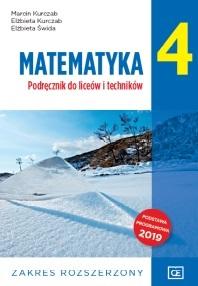 Książka - Matematyka LO 4 ZR w.2022 OE PAZDRO