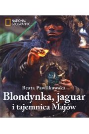 Książka - Blondynka, jaguar i tajemnica Majów