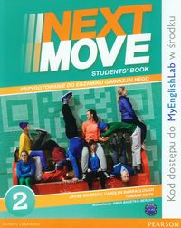 Książka - Next Move 2 SB + Exam Trainer + MyEngLab PEARSON