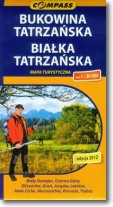 Bukowina Tatrzańska Białka Tatrzańska mapa turystyczna