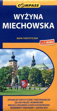 Książka - Mapa turystyczna - Wyżyna Miechowska 1:60 000