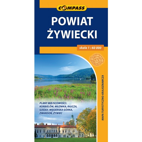 Mapa tur-krajoznawcza - Powiat Żywiecki 1:60 000