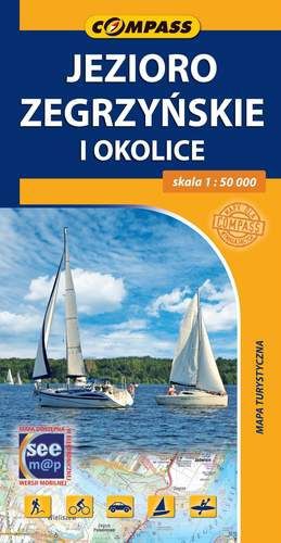Książka - Mapa turystyczna - Jezioro Zegrzyńskie i okolice