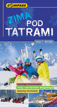 Książka - Mapa turystyczna - Zima pod Tatrami 1:90 000