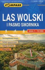 Mapa tur. - Las Wolski i Pasmo Sikornika 1:10 000