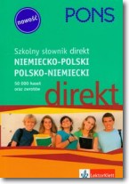 Książka - Szkolny słownik direkt niemiecko polski polsko niemiecki