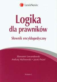 Książka - Logika dla prawników. Słownik encyklopedyczny
