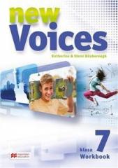 Książka - New Voices. Klasa 7. Zeszyt ćwiczeń. Język angielski. Szkoła podstawowa