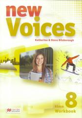 Książka - New Voices. Klasa 8. Zeszyt ćwiczeń. Język angielski. Szkoła podstawowa