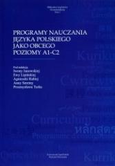Książka - Programy nauczania j. polskiego jako obcego A1-C2