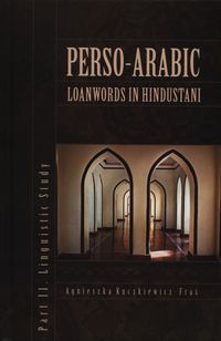 Książka - Perso-Arabic loanwords in Hindustani
