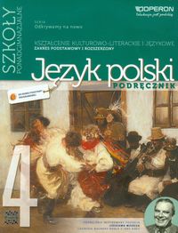 Książka - J.polski LO 4 Odkrywamy... podr ZPR w.2013 OPERON