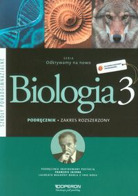 Książka - Biologia Odkrywamy na nowo LO kl.3 podręcznik / zakres rozszerzony