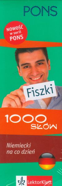 Książka - Fiszki 1000 Słów NIEMIECKI na co dzień